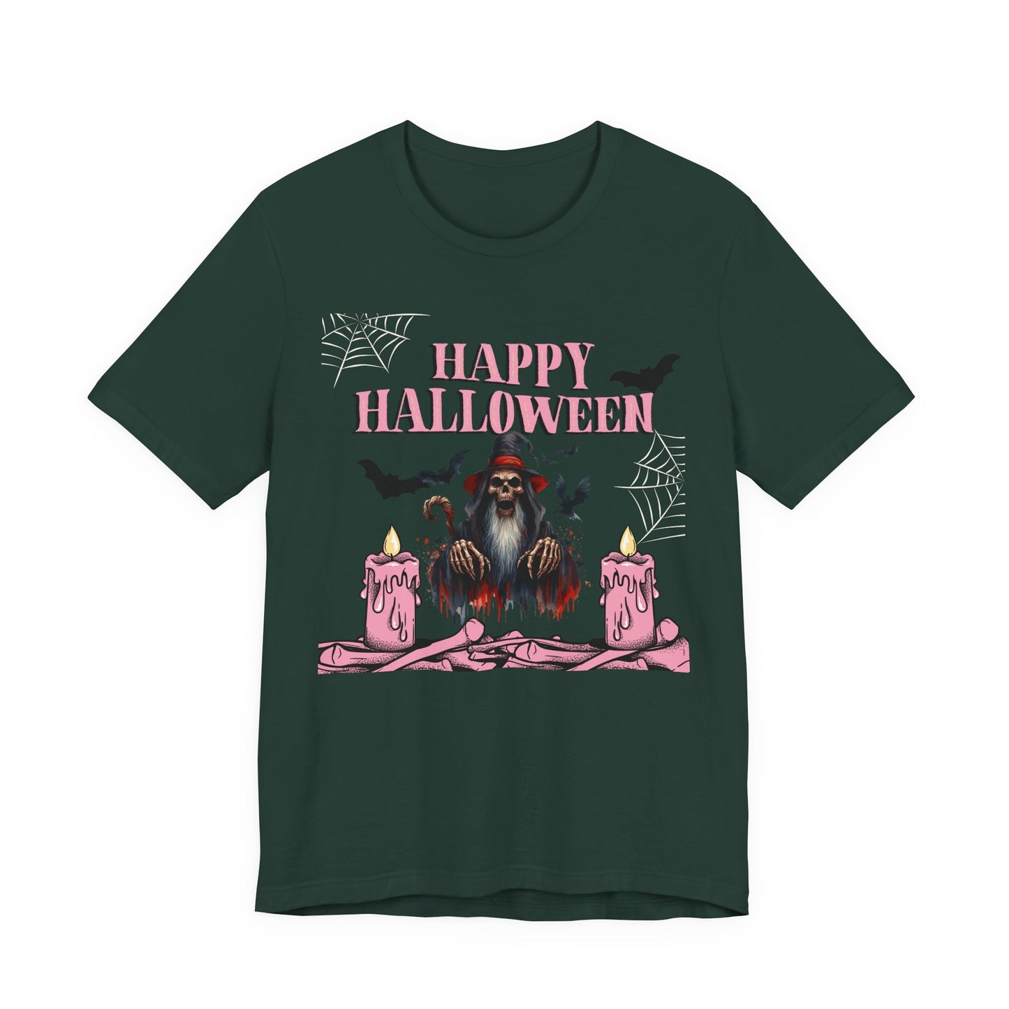Happy Halloween Unisex T-Shirt | Spooky Seasonal Tee, Halloween Apparel, Ghostly Gifts, Casual Wear, October Celebration Shirt