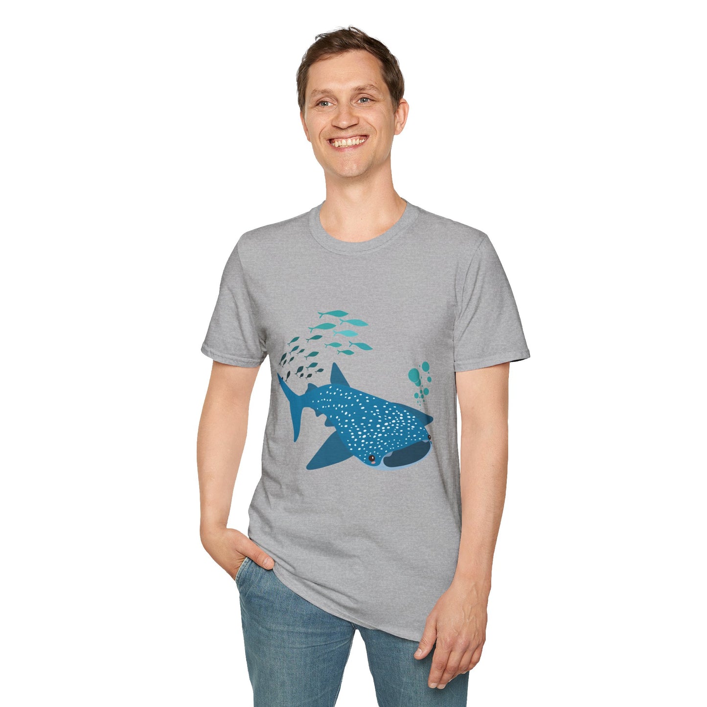 Funny Shark T-Shirt for Ocean Lovers, Great Gift for Birthdays, Summer Fun, Beach Parties, Unique Graphic Tee
