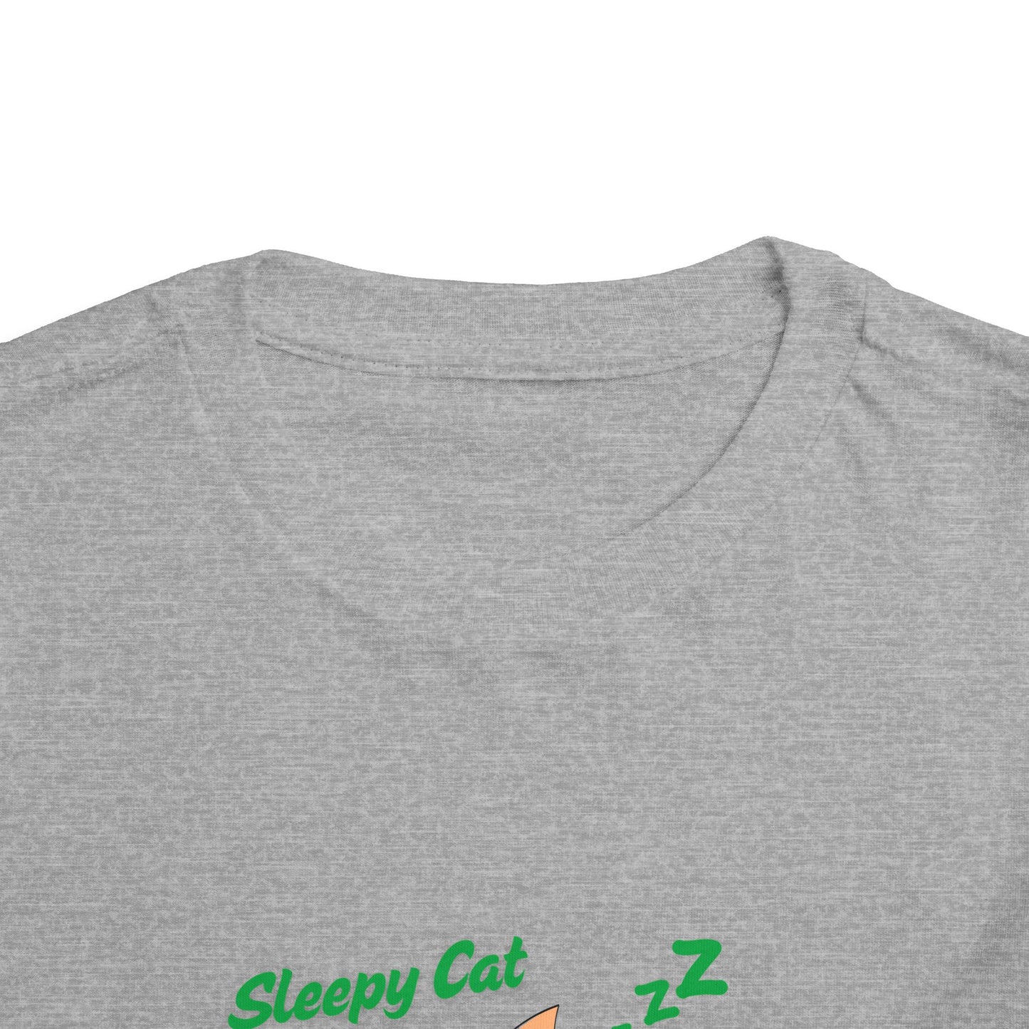 Sleepy Cat Toddler Tee, Cute Kids Shirt, Adorable Toddler Clothing, Cat Lover Gift, Baby Shower Present, Playful Everyday Wear
