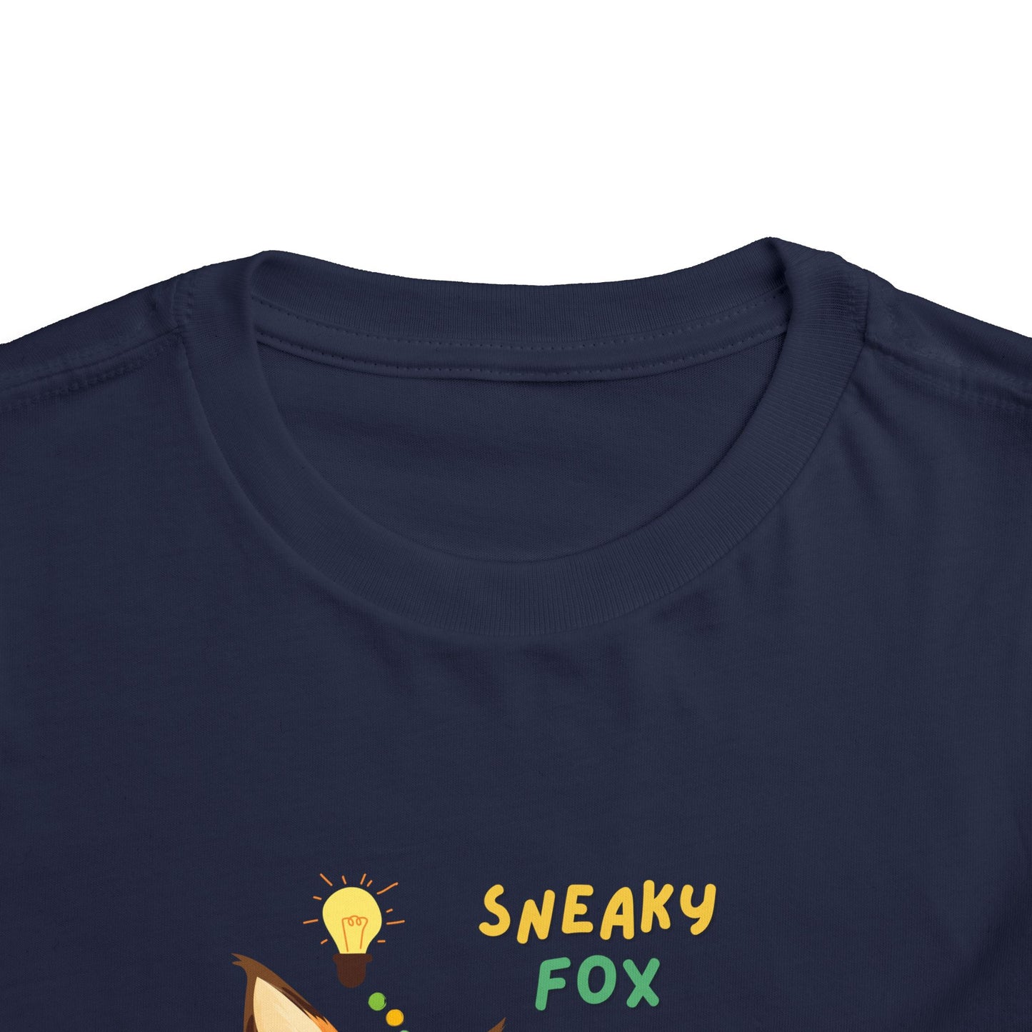 Sneaky Fox Toddler Tee, Cute Toddler Shirt, Animal Lover Gift, Kids Birthday Outfit, Nursery Decor