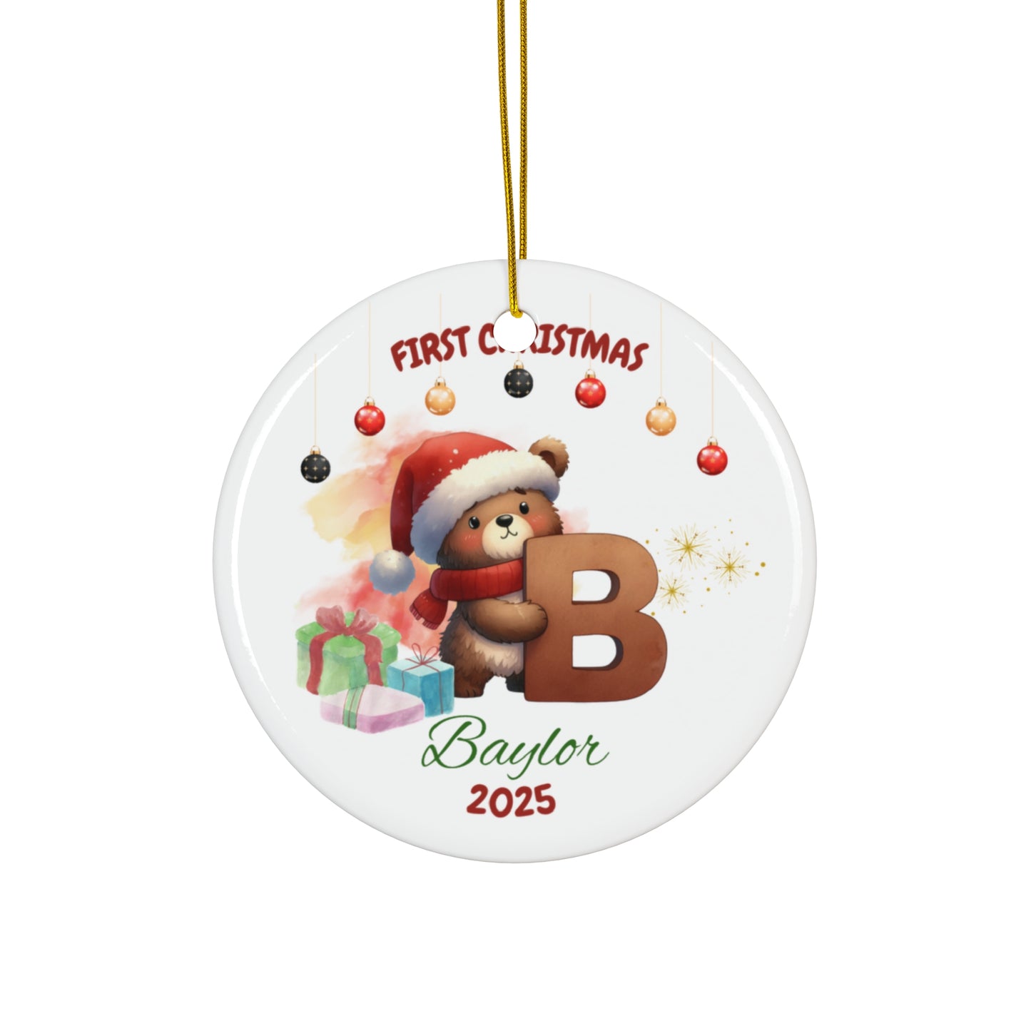 Personalized Christmas Ornament