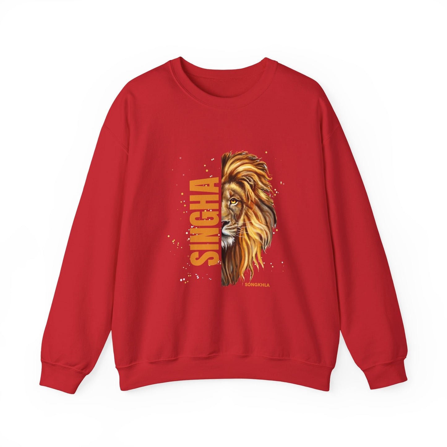 Majestic Lion Sweatshirt | Unisex Heavy Blend™ Crewneck | Gift for Animal Lovers, Stylish Fashion, Cozy Outfit, Unique Design, Casual Wear