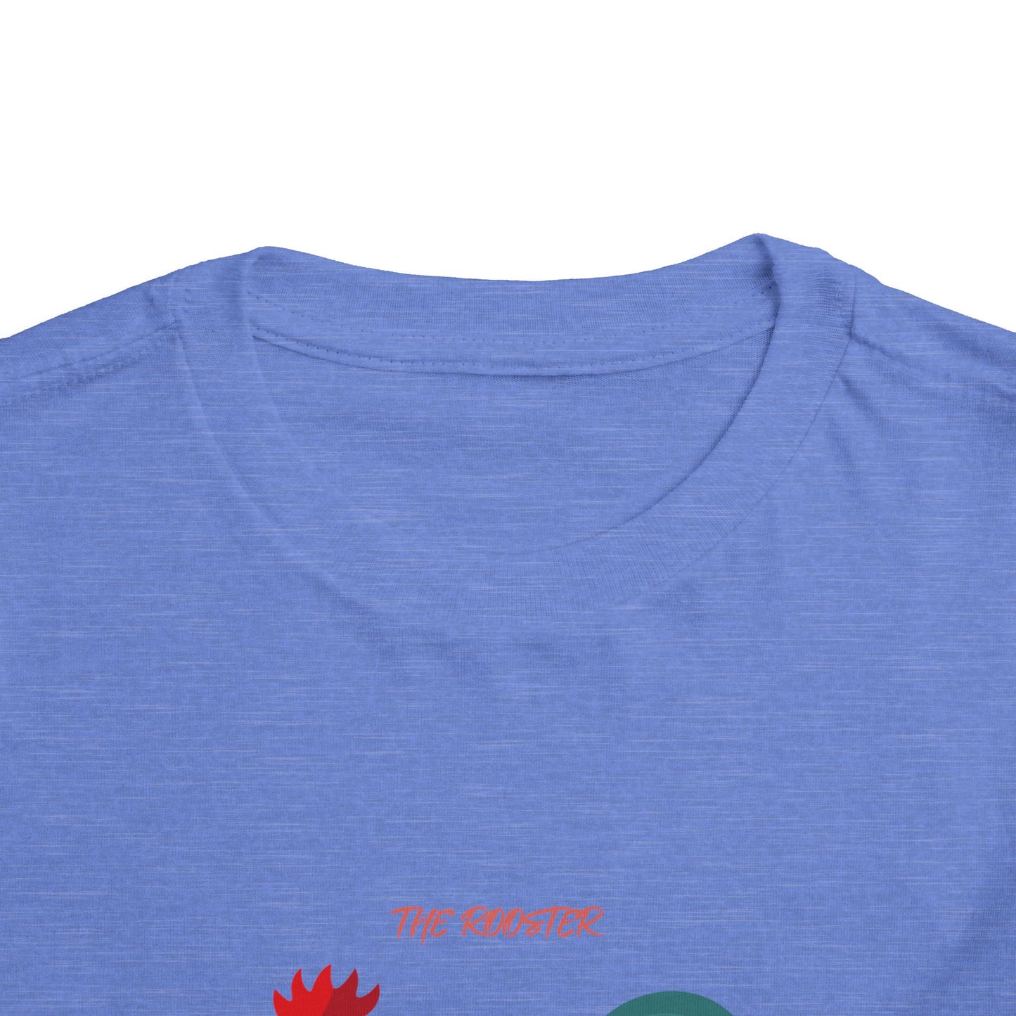 Colorful Rooster Toddler Tee - Perfect for Farm Lovers, Playdates, Birthday Gifts, Cute Casual Wear, Summer Outfits