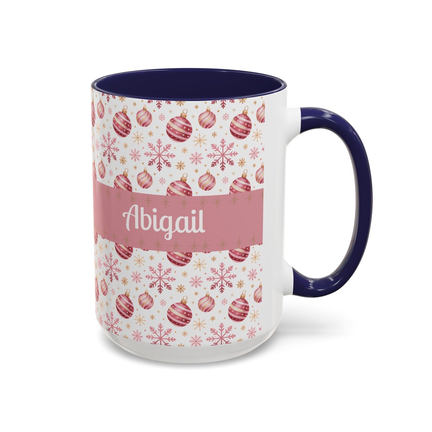 Personalized Holiday Coffee Mug - Custom Name - Festive Christmas Gift, Winter Decor, Family Mug, Personalized Present