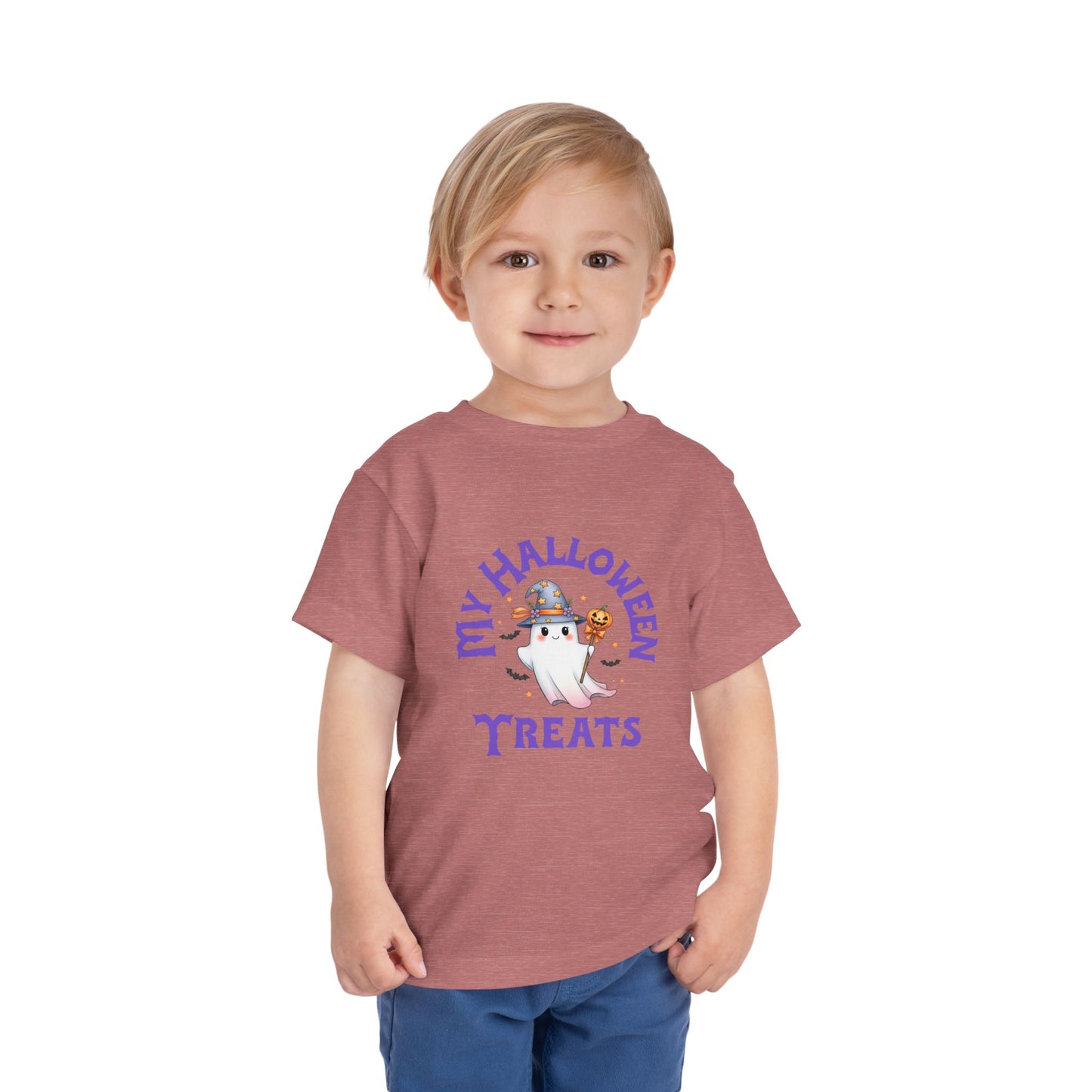 Toddler Halloween Tee, Cute Ghost T-Shirt, My Halloween Treats Shirt, Kids Halloween Costume, Fun Toddler Apparel, Spooky Season Tee