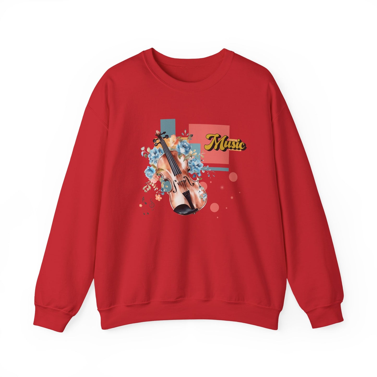 Musical Vibes Crewneck Sweatshirt | Gift for Music Lovers, Cozy and Stylish, Perfect for Concerts, Casual Wear, All Seasons