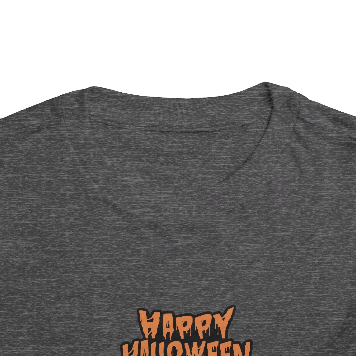 Happy Halloween Toddler Tee, Cute Halloween Shirt, Kids Party Outfit, Trick or Treat Apparel, Fun Ghost Design Toddler T-Shirt