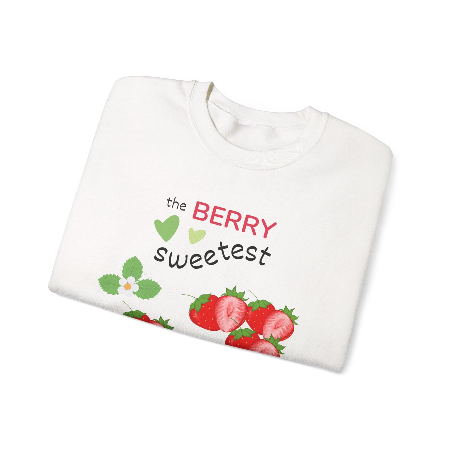 Berry Sweet Unisex Crewneck Sweatshirt - Cozy Gift, Perfect for Fall, Valentine's Day, Strawberry Lovers, Everyday Comfort