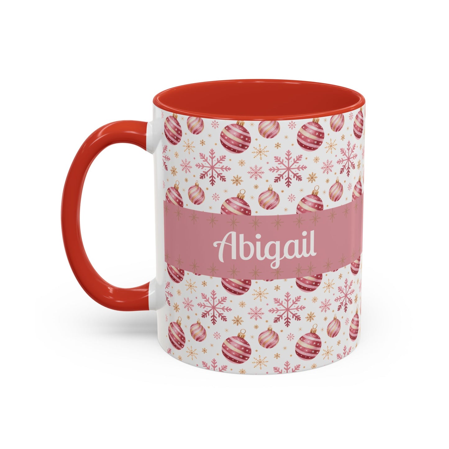 Personalized Holiday Coffee Mug - Custom Name - Festive Christmas Gift, Winter Decor, Family Mug, Personalized Present