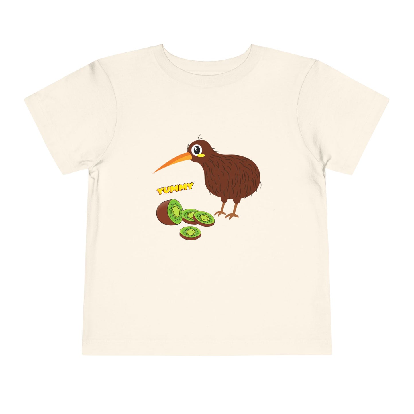 Adorable Kiwi Bird Toddler Tee, Cute Kids Shirt, Fun Toddler Gift, Playful Short Sleeve Tee, Baby Shower Present, Summer Outfit