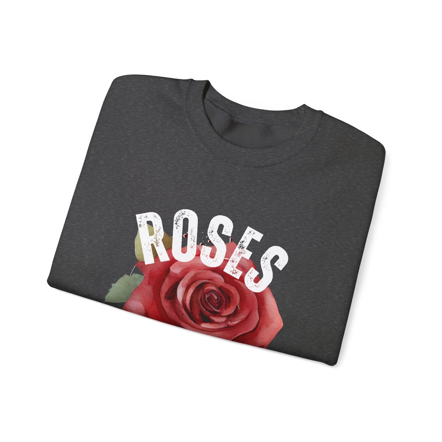 Roses Unisex Sweatshirt - Cozy Fashion, Floral Gift, Casual Style, Valentine's Day, Everyday Wear