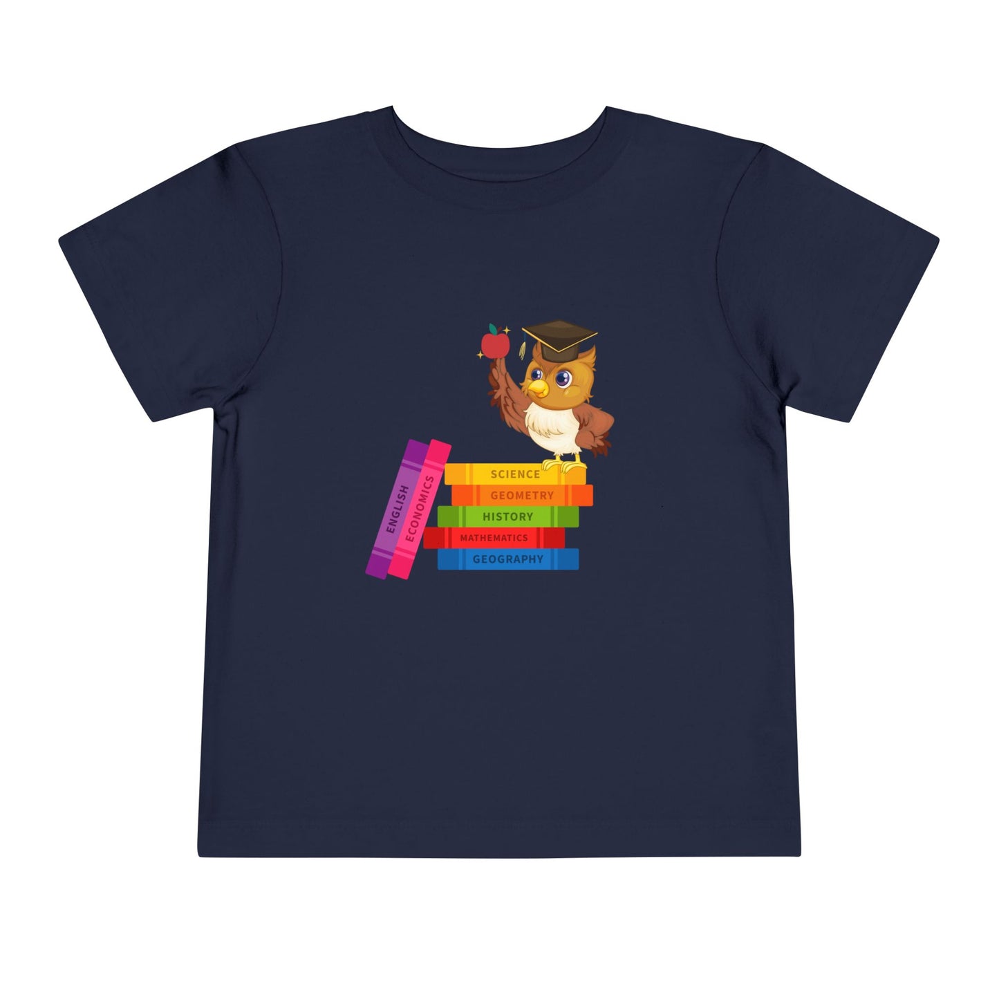 Graduation Owl Toddler Tee, Kids Graduation Gift, Cute Animal Shirt, Back to School Outfit, Book Lover Apparel, Preschool Tee