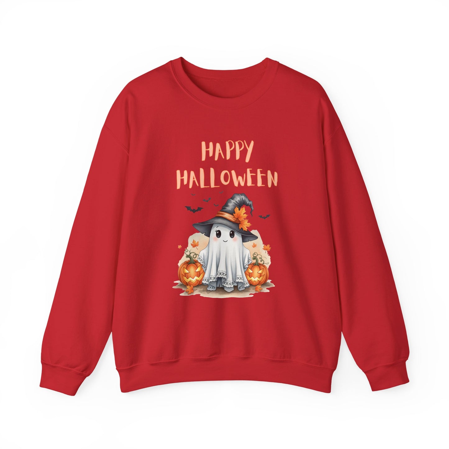 Halloween Ghost Crewneck Sweatshirt | Funny Halloween Sweater, Unisex Sweatshirt, Spooky Apparel, Fall Fashion, Halloween Gift