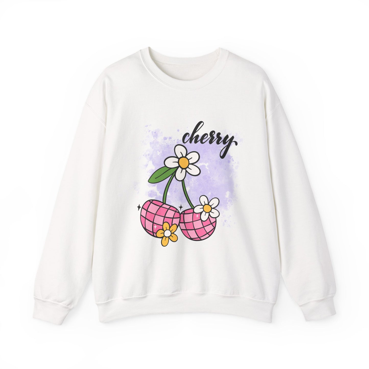 Cherry Blossom Unisex Sweatshirt, Cute Fall Fashion, Cozy Casual Wear, Gift Idea for Friends, Trendy Street Style