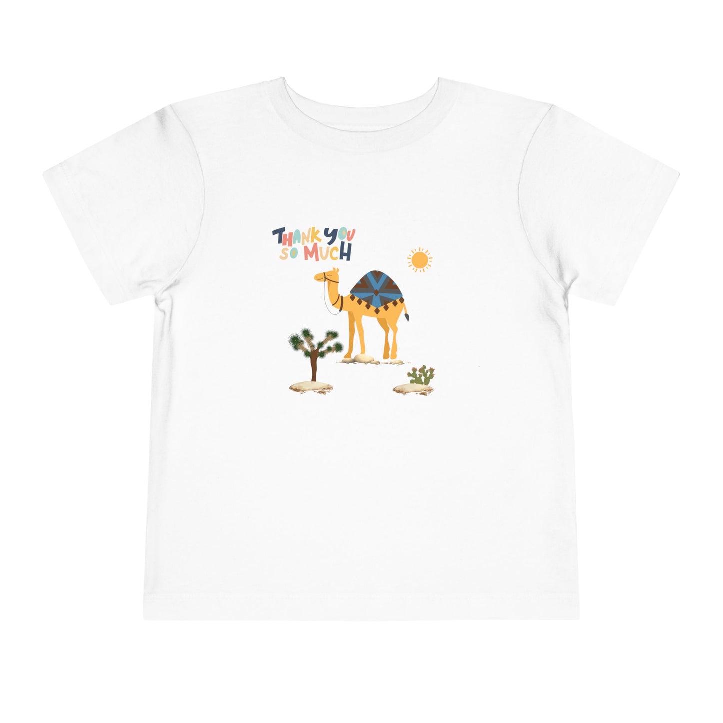 Thank You So Much Toddler Tee, Cute Kids T-Shirt, Birthday Gift, Summer Outfit, Toddler Apparel, Happy Vibes, Animal Tee