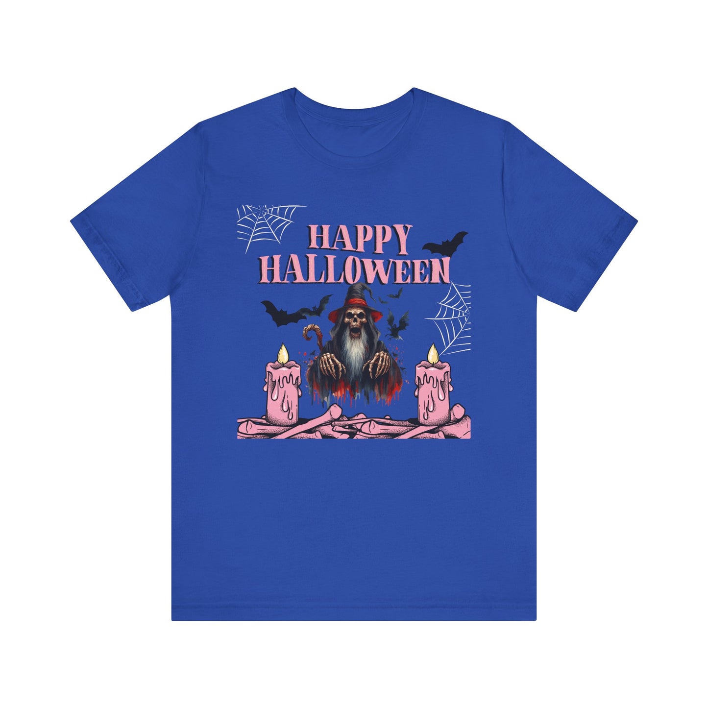 Happy Halloween Unisex T-Shirt | Spooky Seasonal Tee, Halloween Apparel, Ghostly Gifts, Casual Wear, October Celebration Shirt
