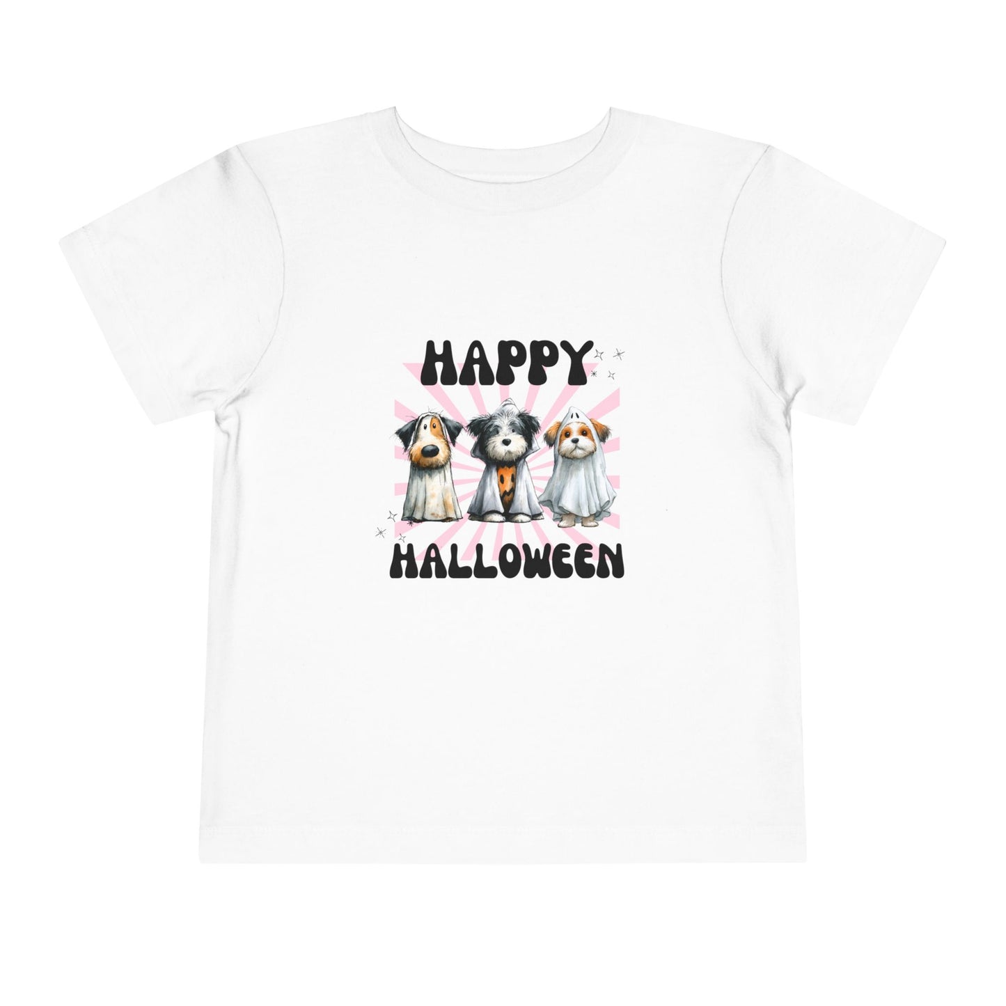 Toddler Halloween Tee - Cute Dog Design, Kids Halloween Shirt, Toddler Costume Shirt, Fun Playwear, Birthday Gift, Dog Lover Tee