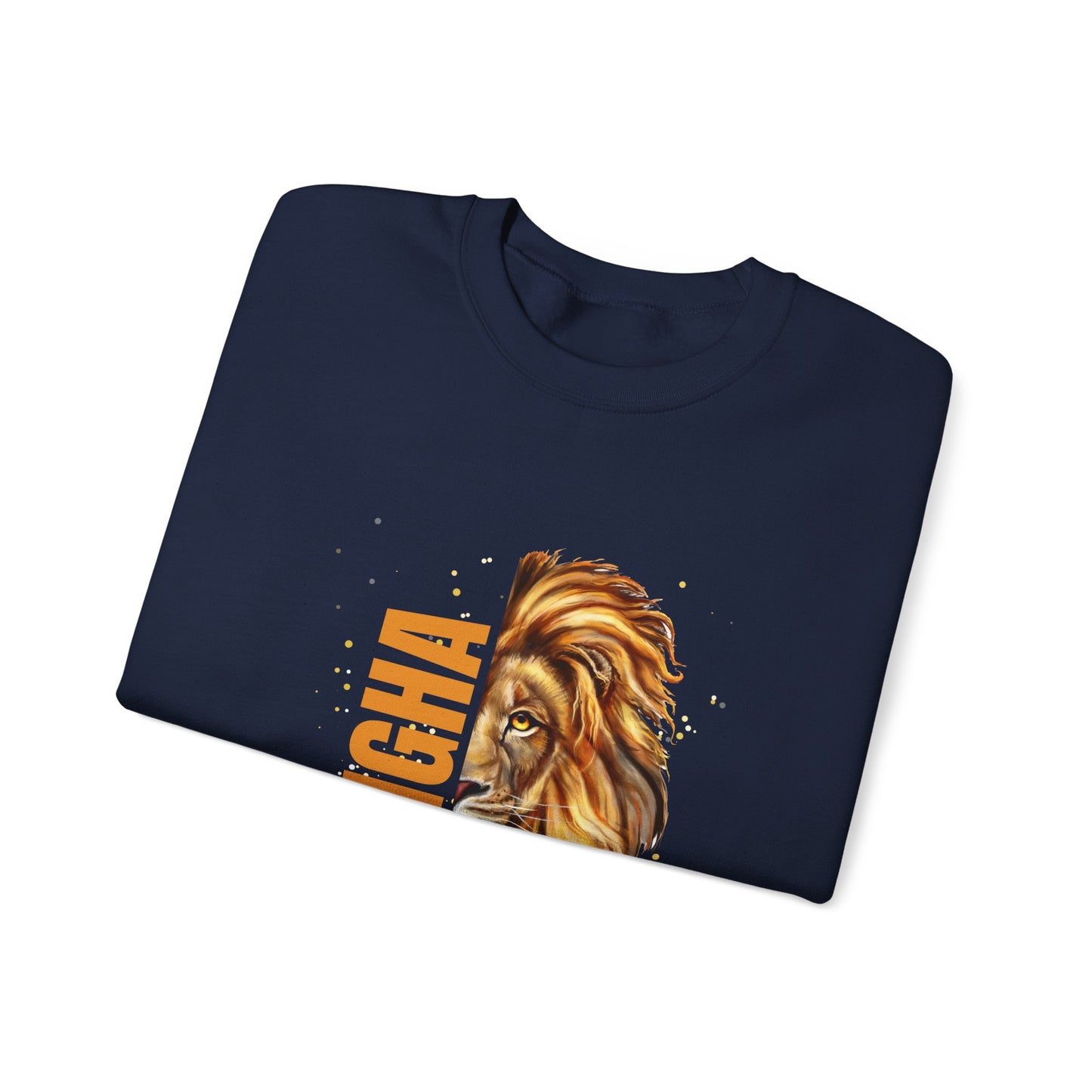Majestic Lion Sweatshirt | Unisex Heavy Blend™ Crewneck | Gift for Animal Lovers, Stylish Fashion, Cozy Outfit, Unique Design, Casual Wear