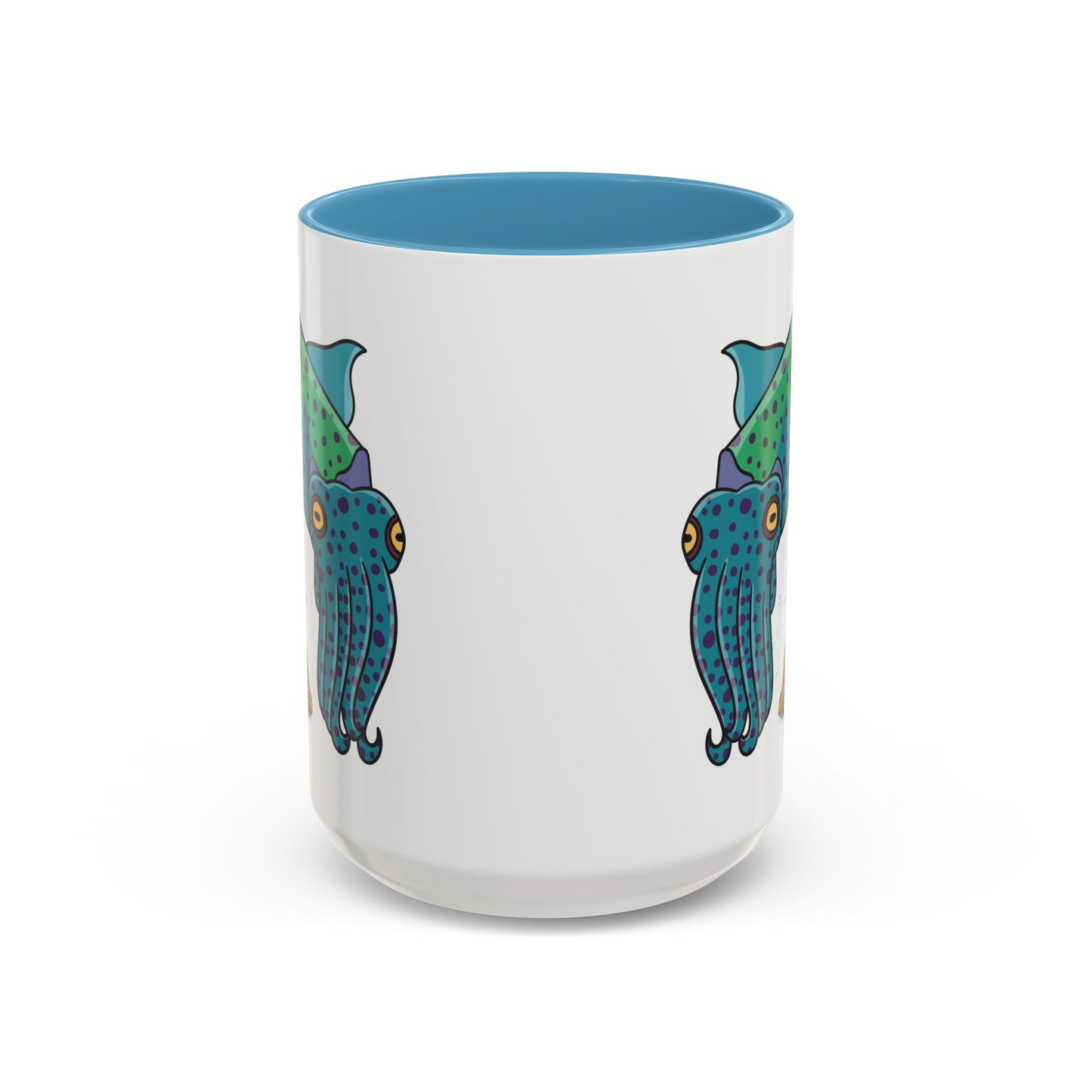 Cute with marine habitat coral and bubbles Coffee Mug