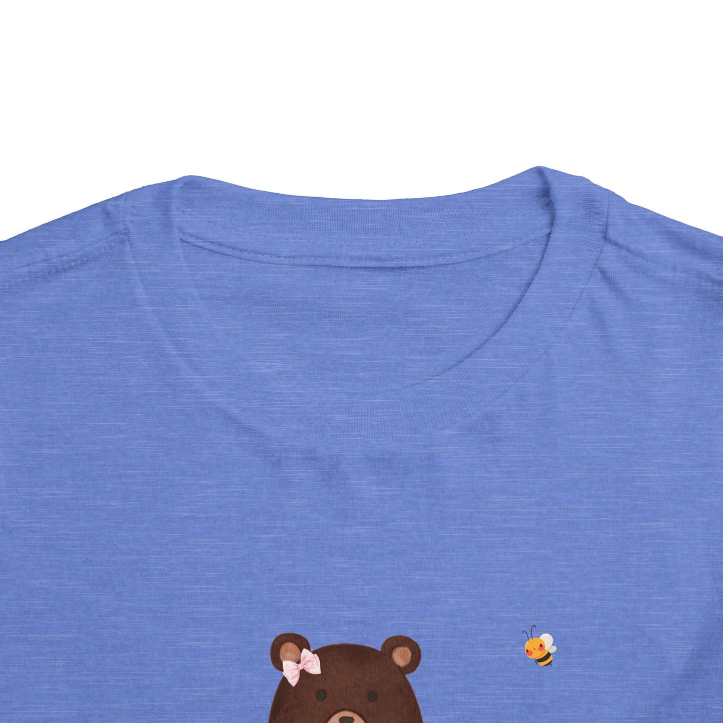 Adorable Bear Toddler Tee, Cute Animal Shirt, Gift for Kids, Birthday Party Outfit, Nature Lover's Apparel