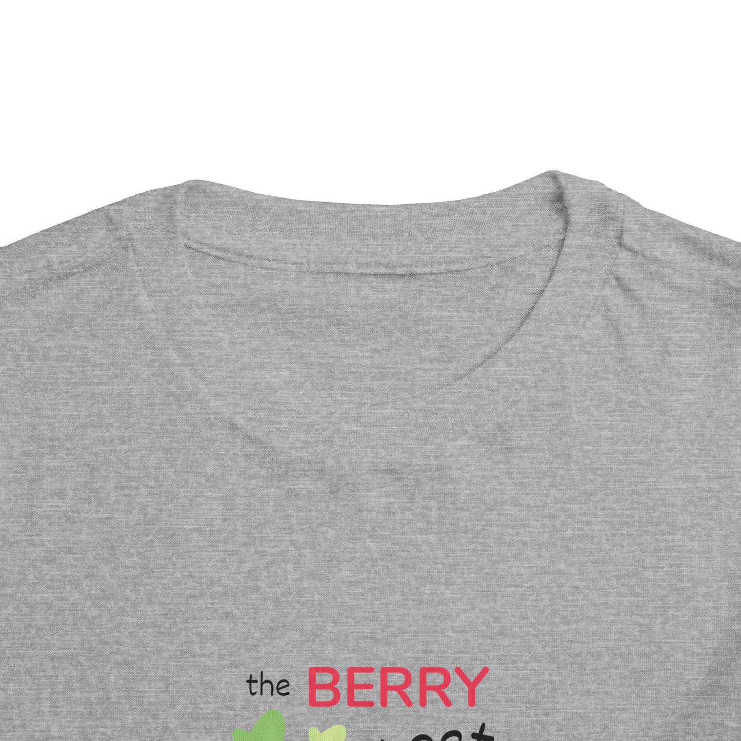 Toddler Berry Sweetest Tee, Cute Kids T-Shirt, Strawberry Design Shirt, Summer Apparel, Birthday Gift, Toddler Clothing