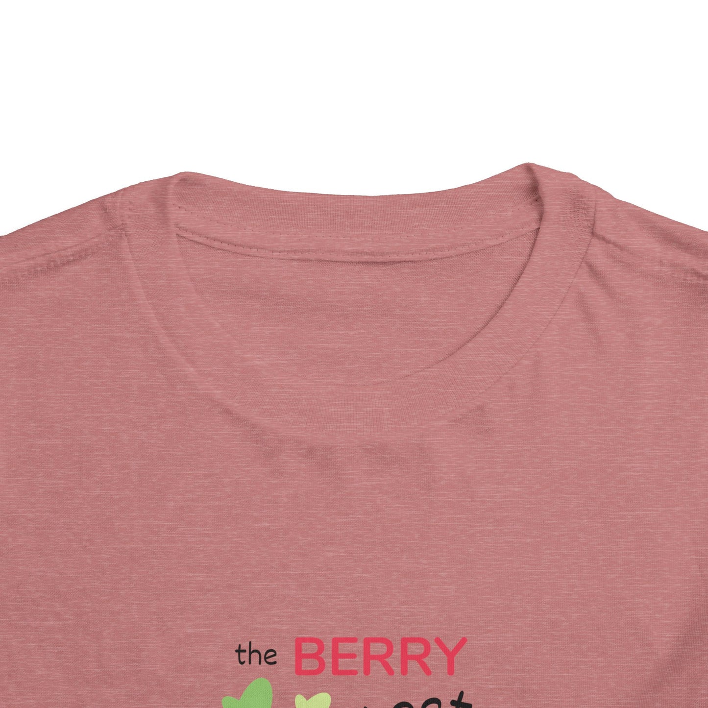 Toddler Berry Sweetest Tee, Cute Kids T-Shirt, Strawberry Design Shirt, Summer Apparel, Birthday Gift, Toddler Clothing
