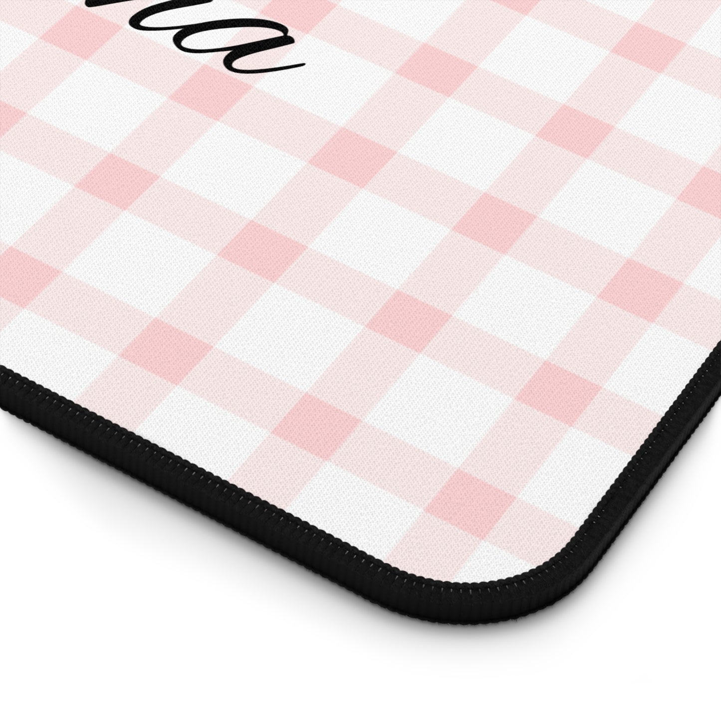 Personalized Cute Desk Mat with Bear Design, Custom Name Desk Pad, Office Decor, Gift for Students, Home Office Accessories