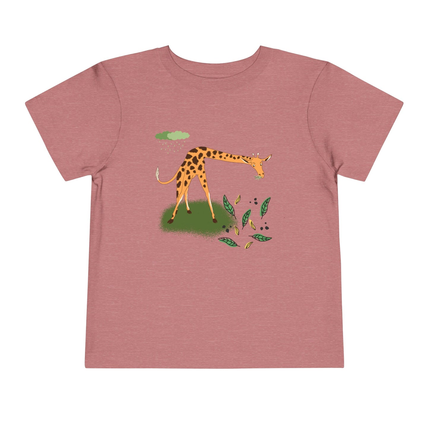 Cute Giraffe Toddler Tee, Animal Shirt, Kids Summer Tee, Playful Toddler Clothes, Gift for Baby Showers, Nursery Decor, Toddler Outfit