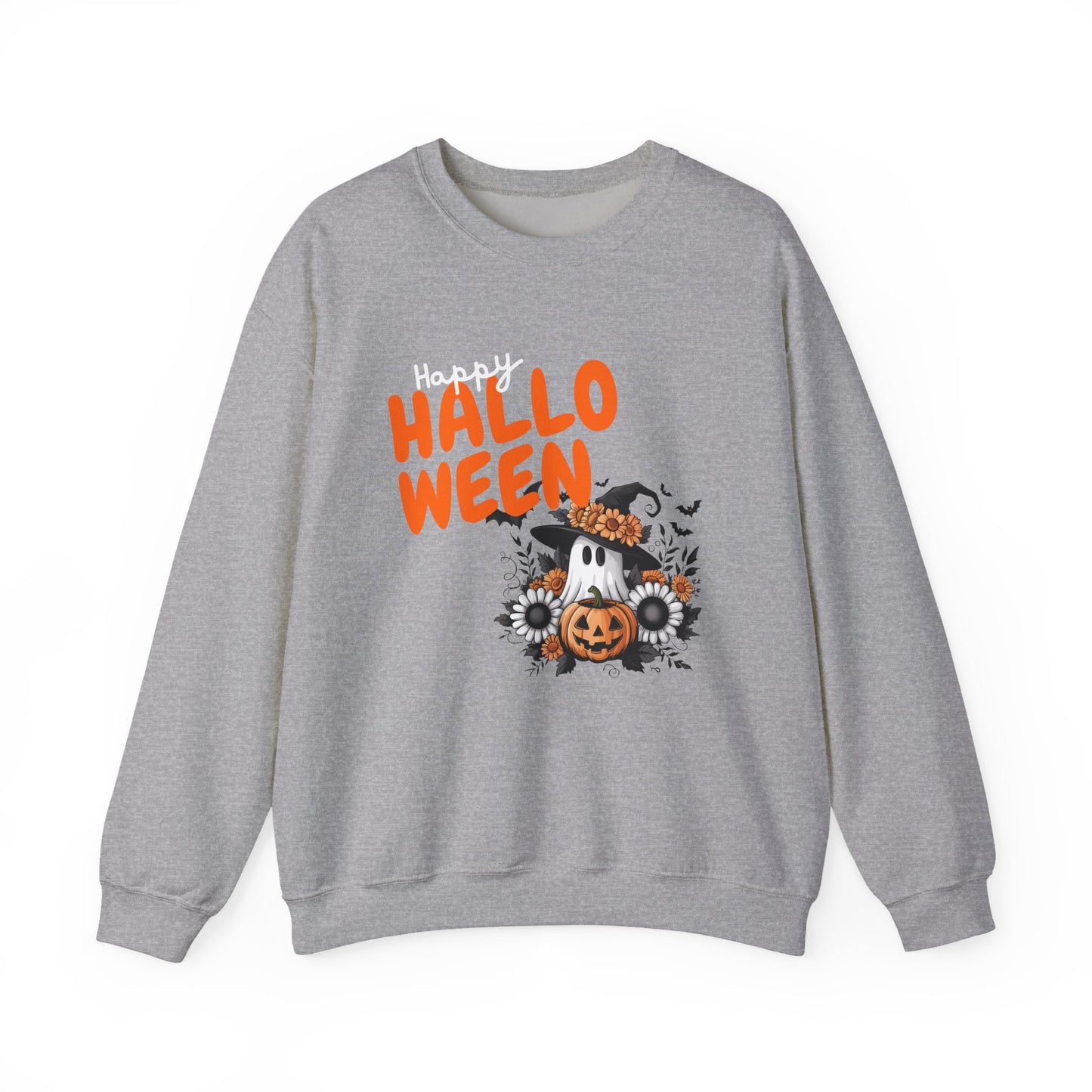 Halloween Unisex Crewneck Sweatshirt, Cozy Fall Apparel, Halloween Costume, Cute Ghost Sweatshirt, Unisex Halloween Gift