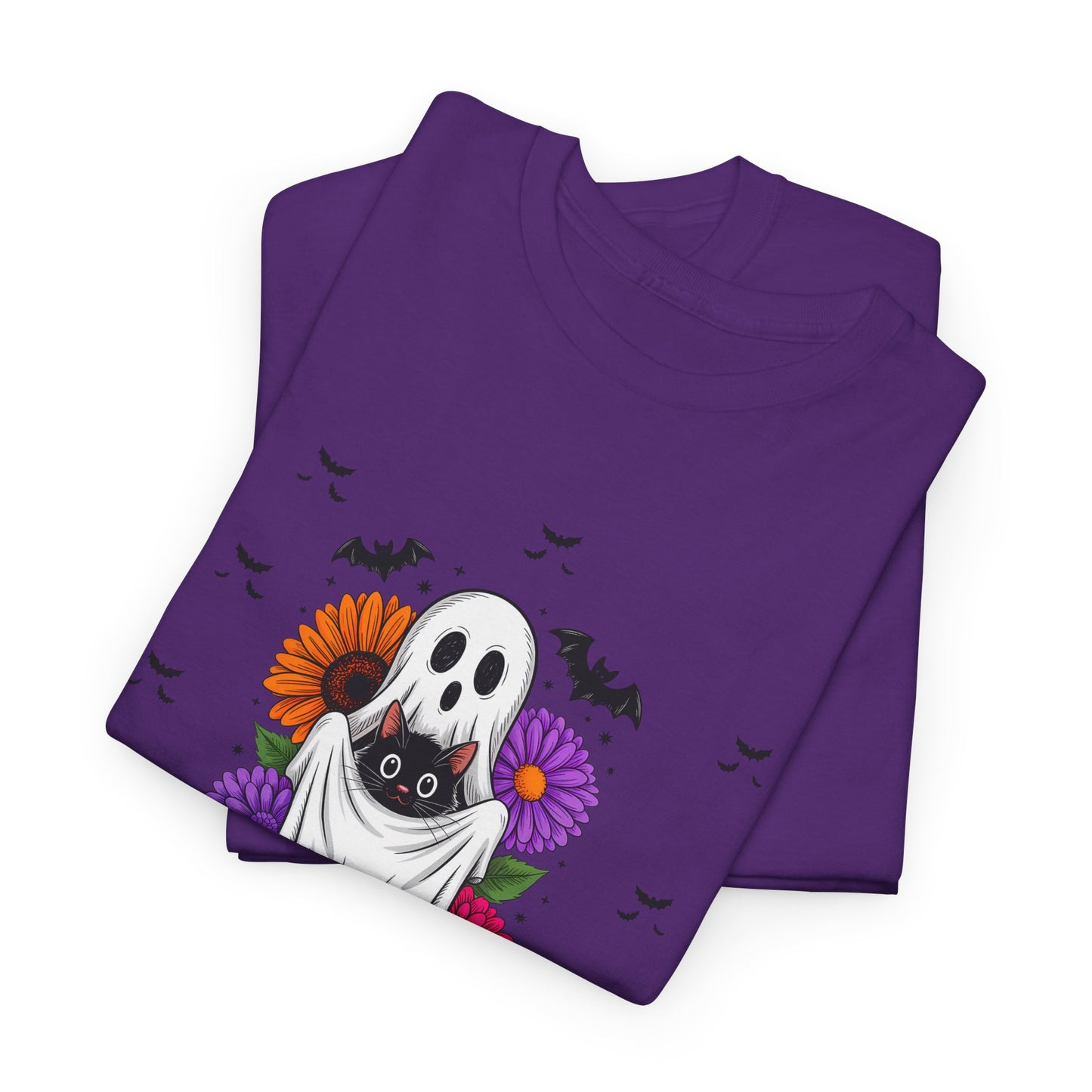 Halloween Ghost Unisex Tee, Perfect for Trick-or-Treating, Spooky Season Shirts, Fall Vibes, Halloween Party Attire