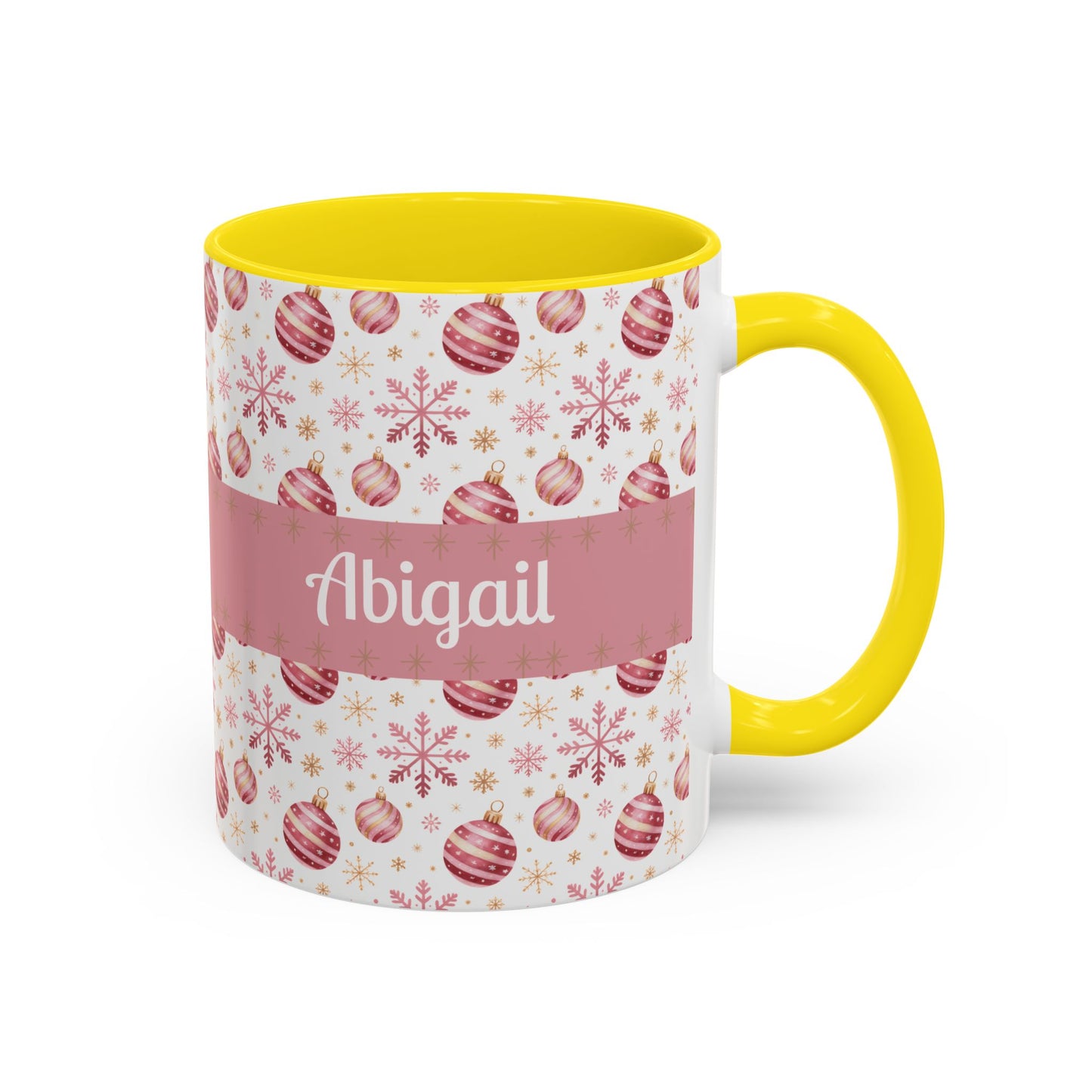 Personalized Holiday Coffee Mug - Custom Name - Festive Christmas Gift, Winter Decor, Family Mug, Personalized Present