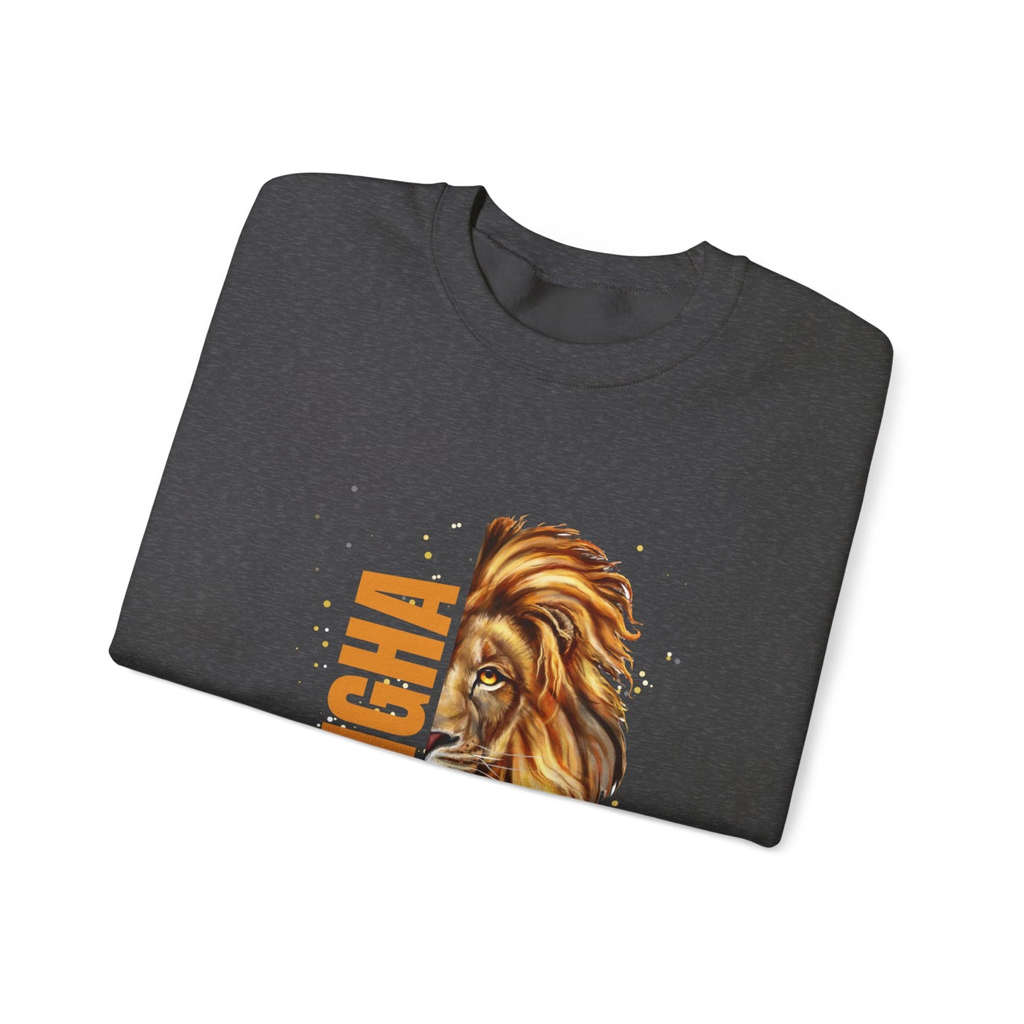 Majestic Lion Sweatshirt | Unisex Heavy Blend™ Crewneck | Gift for Animal Lovers, Stylish Fashion, Cozy Outfit, Unique Design, Casual Wear