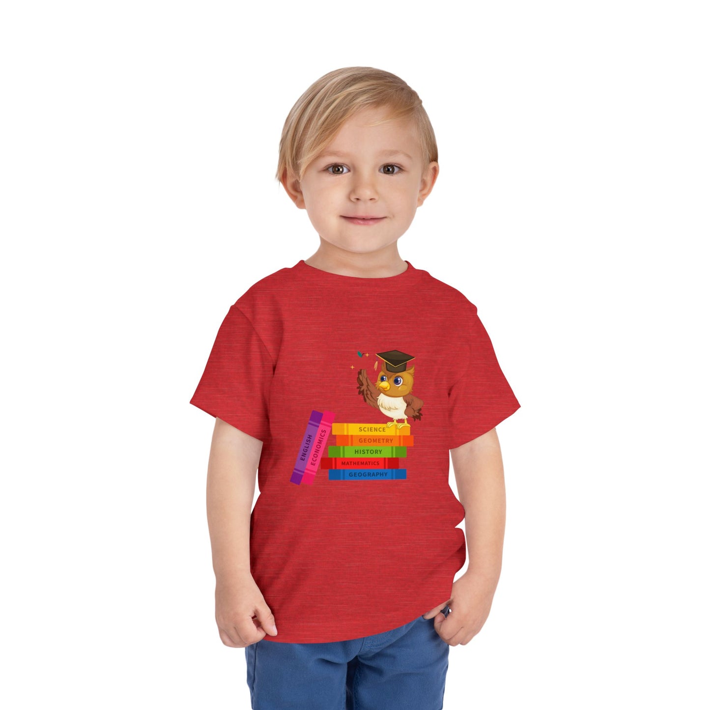 Graduation Owl Toddler Tee, Kids Graduation Gift, Cute Animal Shirt, Back to School Outfit, Book Lover Apparel, Preschool Tee