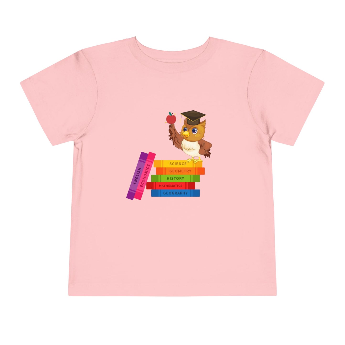 Graduation Owl Toddler Tee, Kids Graduation Gift, Cute Animal Shirt, Back to School Outfit, Book Lover Apparel, Preschool Tee