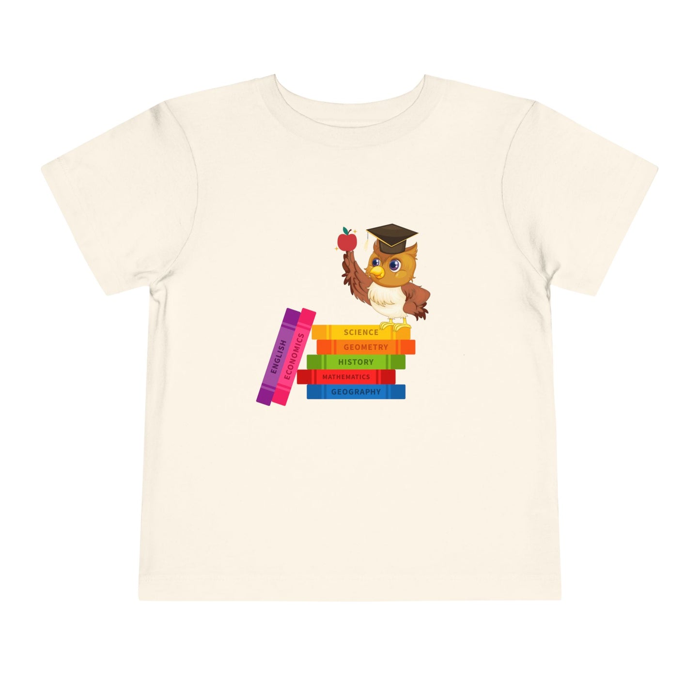 Graduation Owl Toddler Tee, Kids Graduation Gift, Cute Animal Shirt, Back to School Outfit, Book Lover Apparel, Preschool Tee