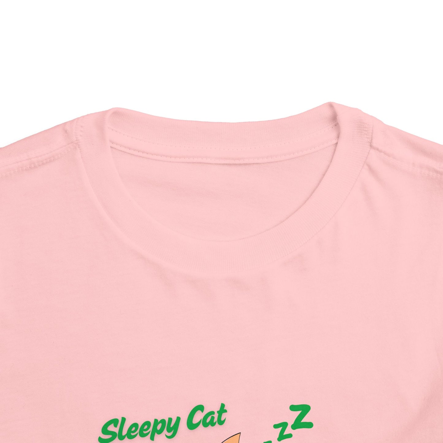 Sleepy Cat Toddler Tee, Cute Kids Shirt, Adorable Toddler Clothing, Cat Lover Gift, Baby Shower Present, Playful Everyday Wear