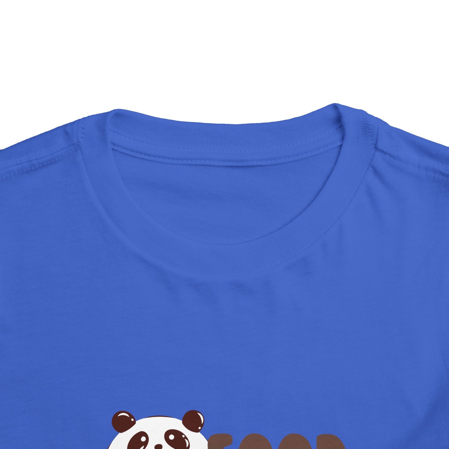 Cute Panda Foodie Toddler Tee, Kids T-Shirt, Animal Lover Gift, Birthday, Playtime, Casual Wear, Summer Outfit