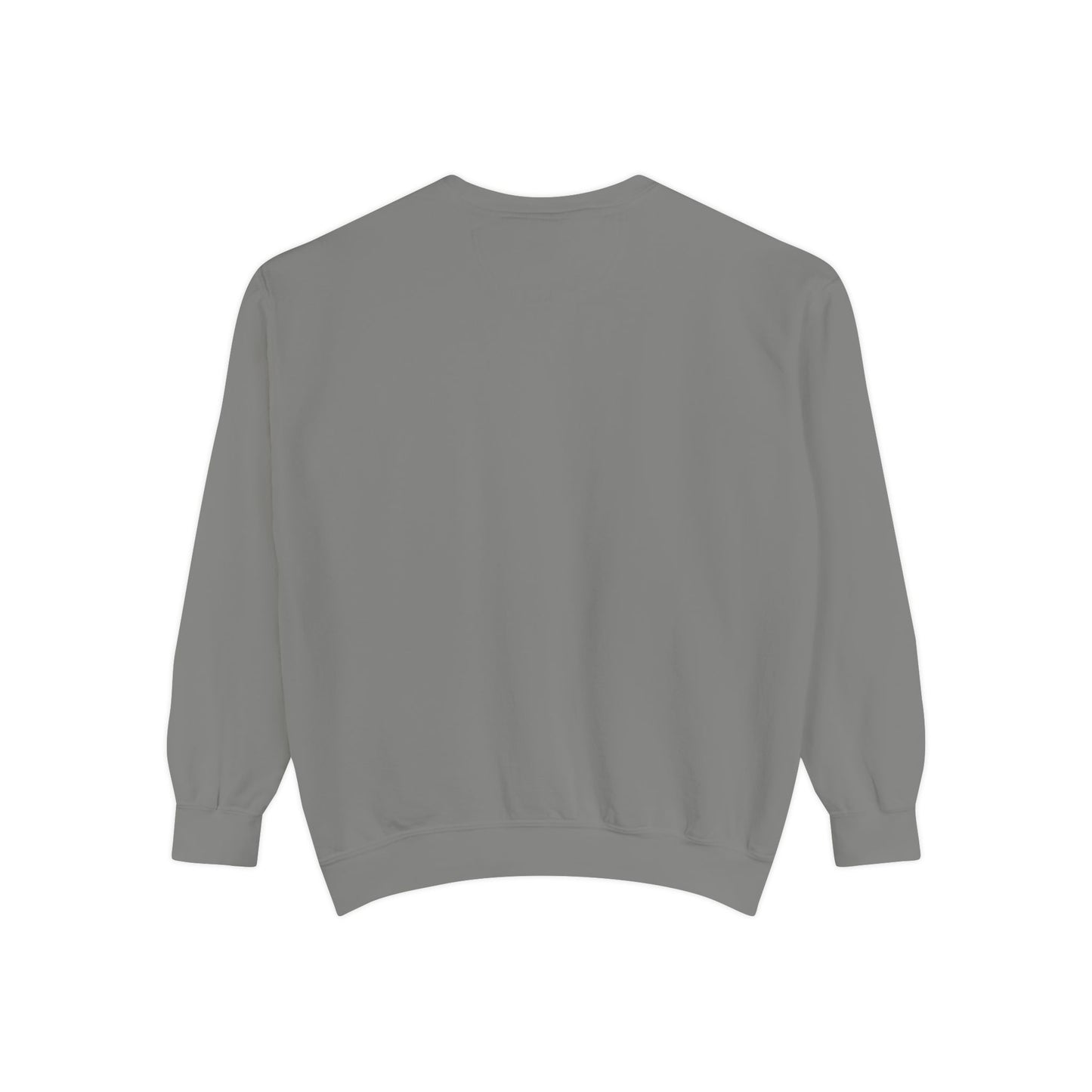 Blue jellyfish with a pink tiara Unisex Garment-Dyed Sweatshirt