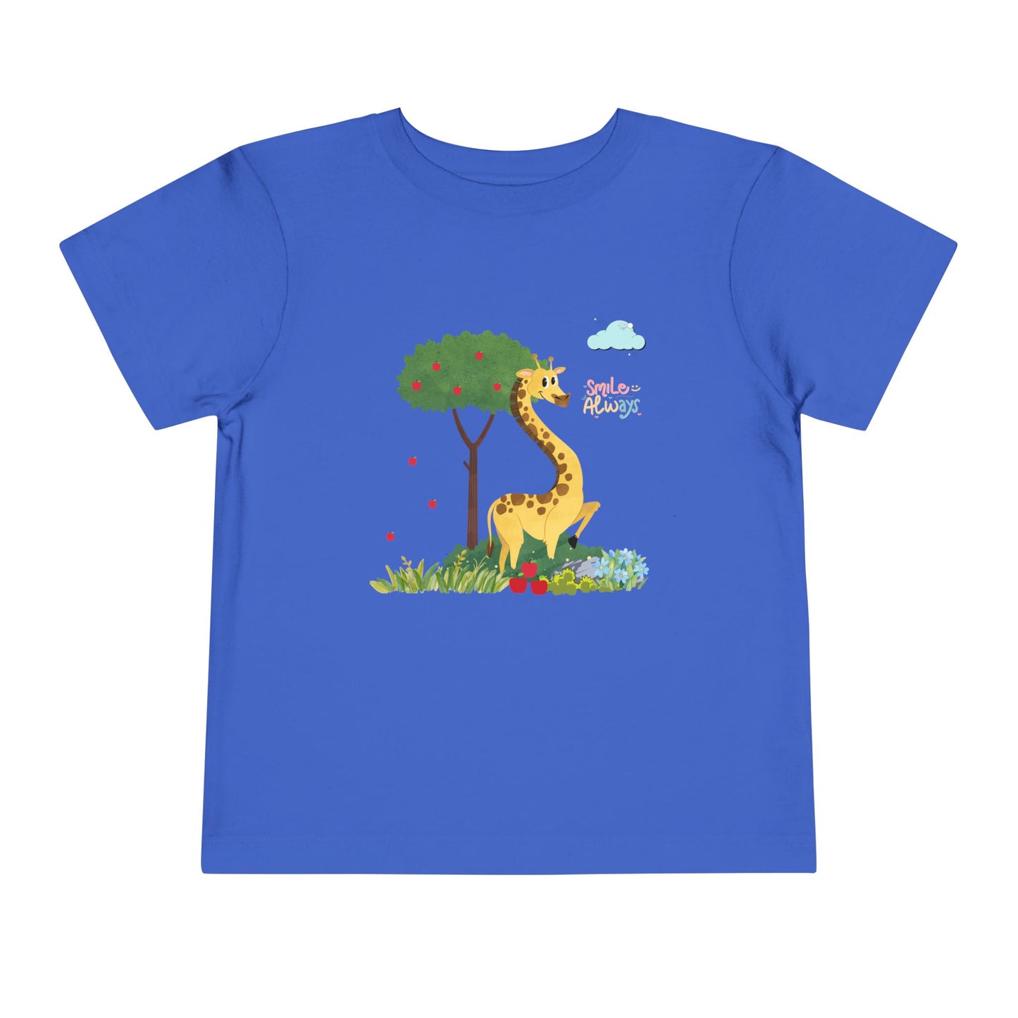 Adorable Toddler Giraffe Tee, Cute Kids Shirt, Playful Summer Top, Toddler Gift, Nature-Themed Children’s Apparel
