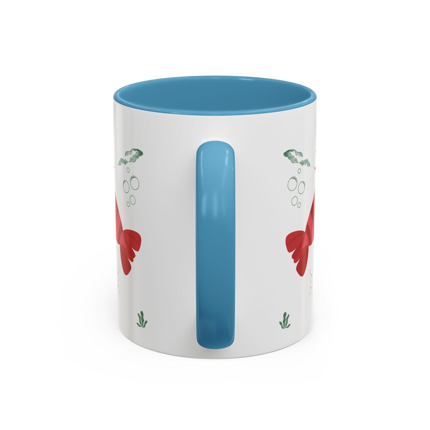 Red crayfish in an aquatic environment Coffee Mug