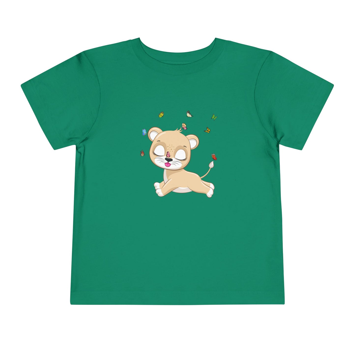Playful Toddler Tee with Cute Lion Design, Children's Summer Shirt, Gift for Kids, Animal Lover Tee, Birthday Outfit