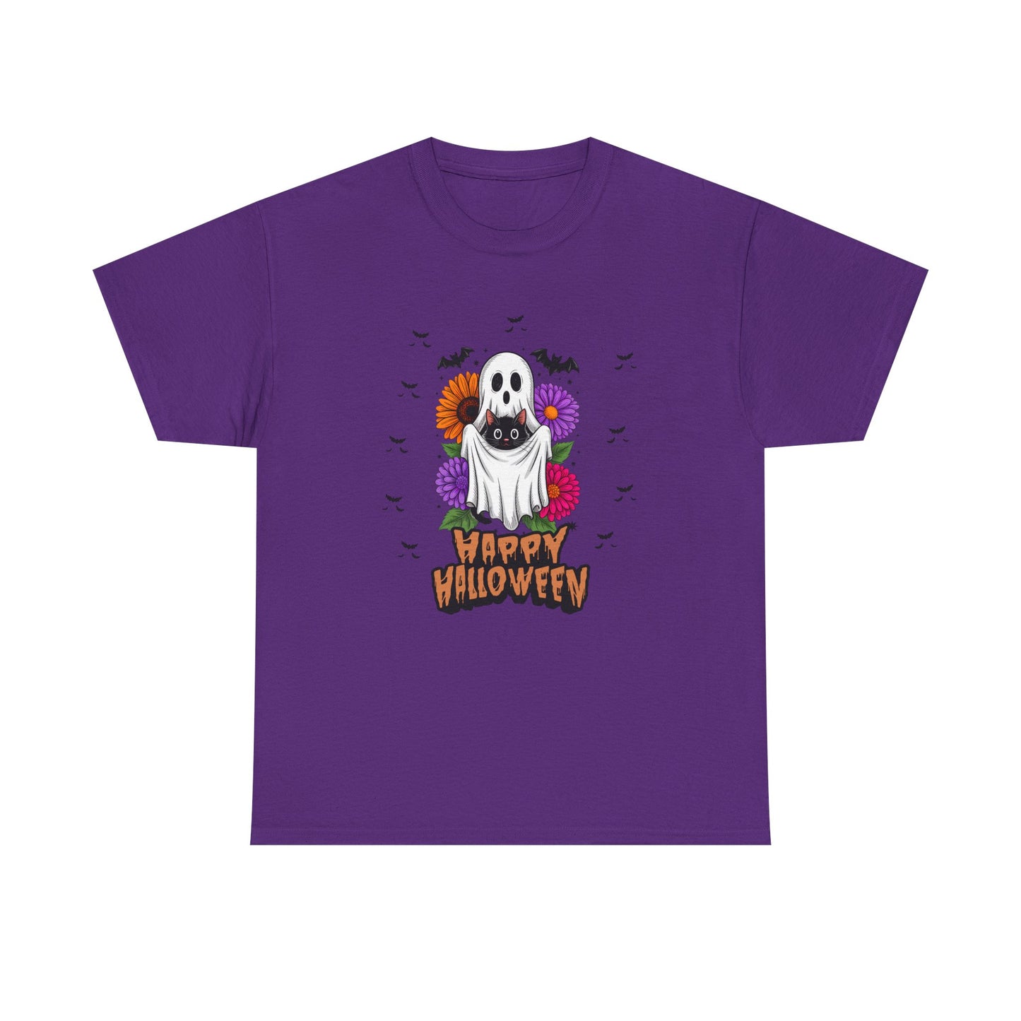 Halloween Ghost Unisex Tee, Perfect for Trick-or-Treating, Spooky Season Shirts, Fall Vibes, Halloween Party Attire