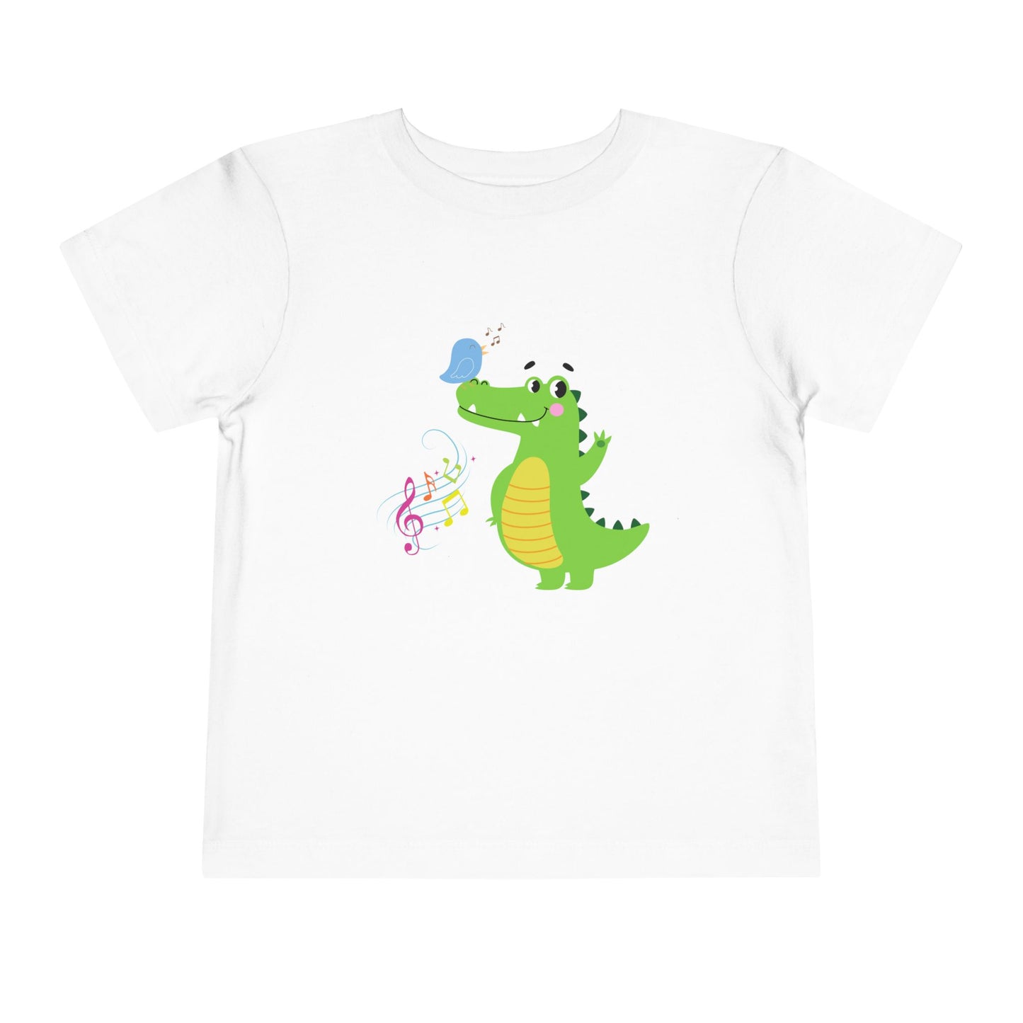 Cute Crocodile Toddler Tee, Kids Gift, Summer Clothing, Birthday Outfit, Playtime Shirt, Animal Lover Apparel