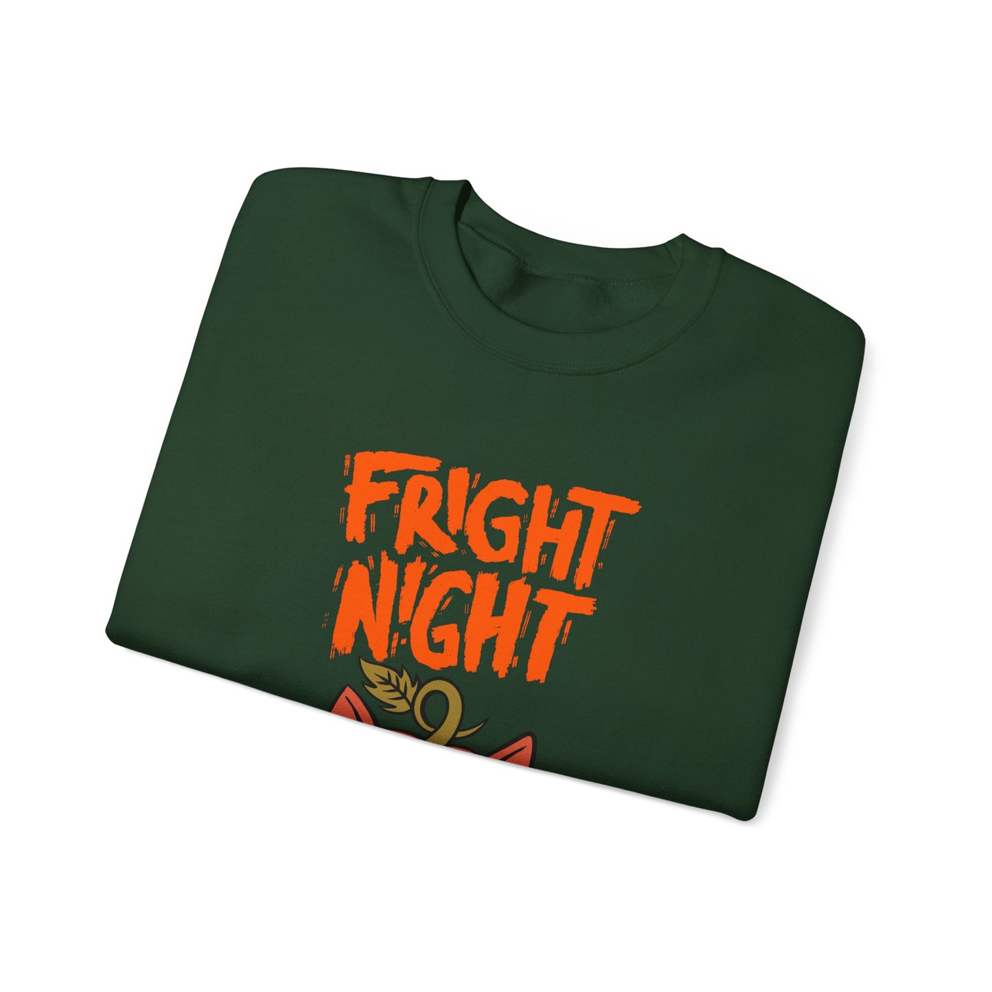 Halloween Cat Sweatshirt, Cozy Fall Apparel, Unisex Crewneck, Fright Night Design, Halloween Gift, Autumn Fashion