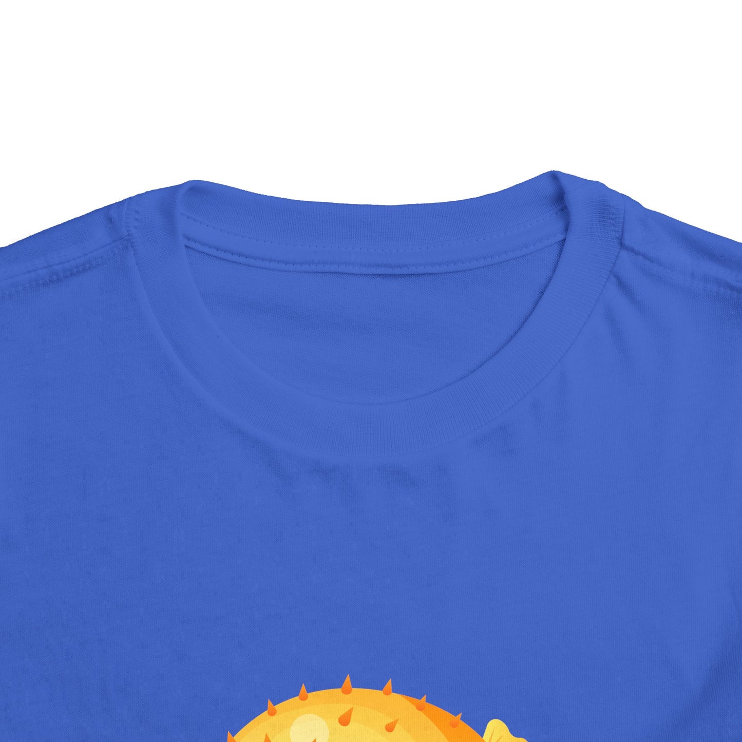 Cute Pufferfish Toddler Tee, Fun Kids T-Shirt, Beach Day Outfit, Summer Fun Apparel, Marine Life Tee