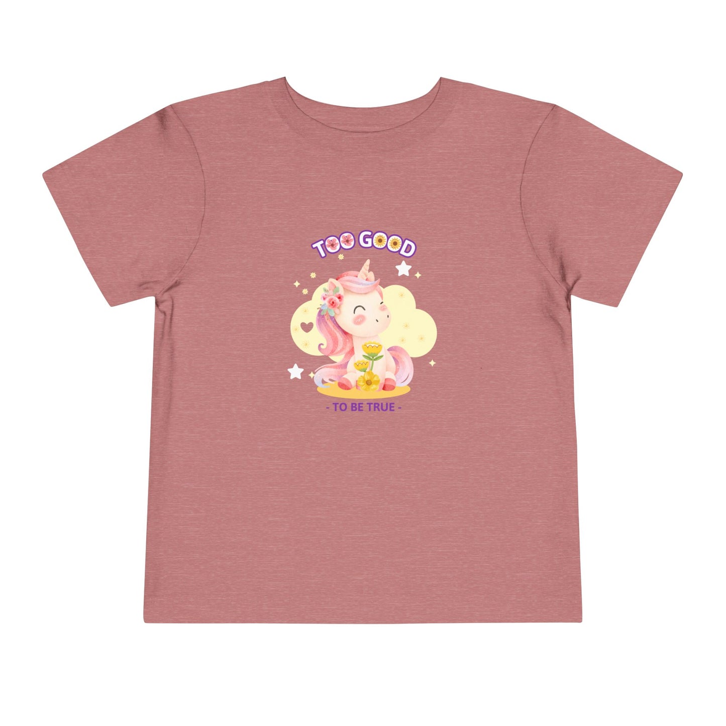 Too Good Toddler Tee, Cute Kids T-Shirt, Fun Gift for Toddlers, Birthday Shirt, Summer Outfit, Playful Apparel