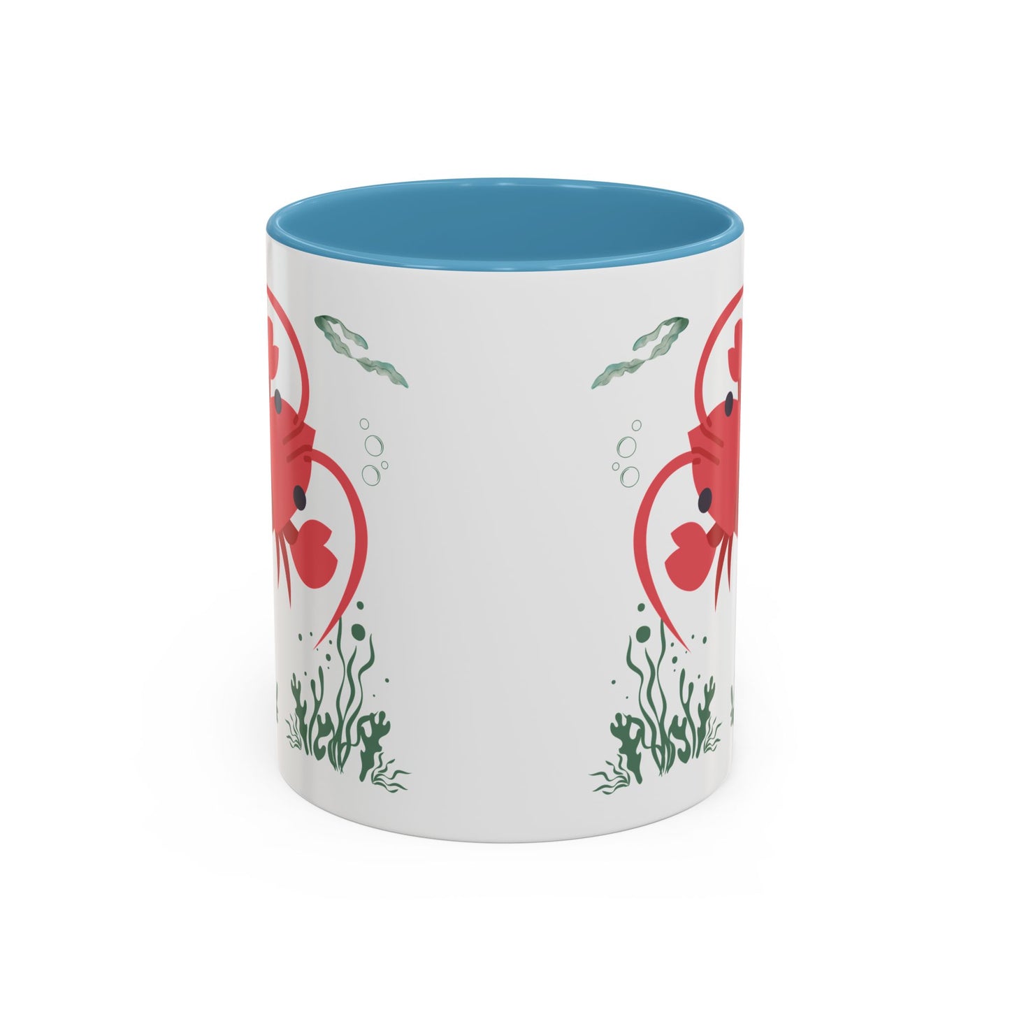 Red crayfish in an aquatic environment Coffee Mug