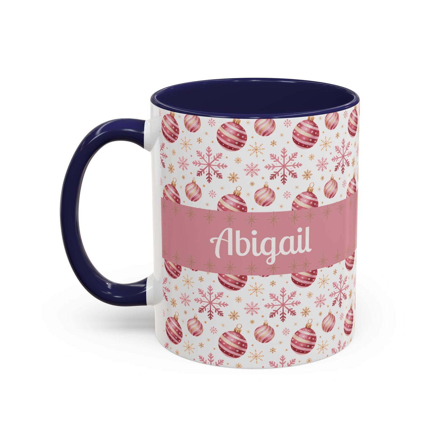 Personalized Holiday Coffee Mug - Custom Name - Festive Christmas Gift, Winter Decor, Family Mug, Personalized Present