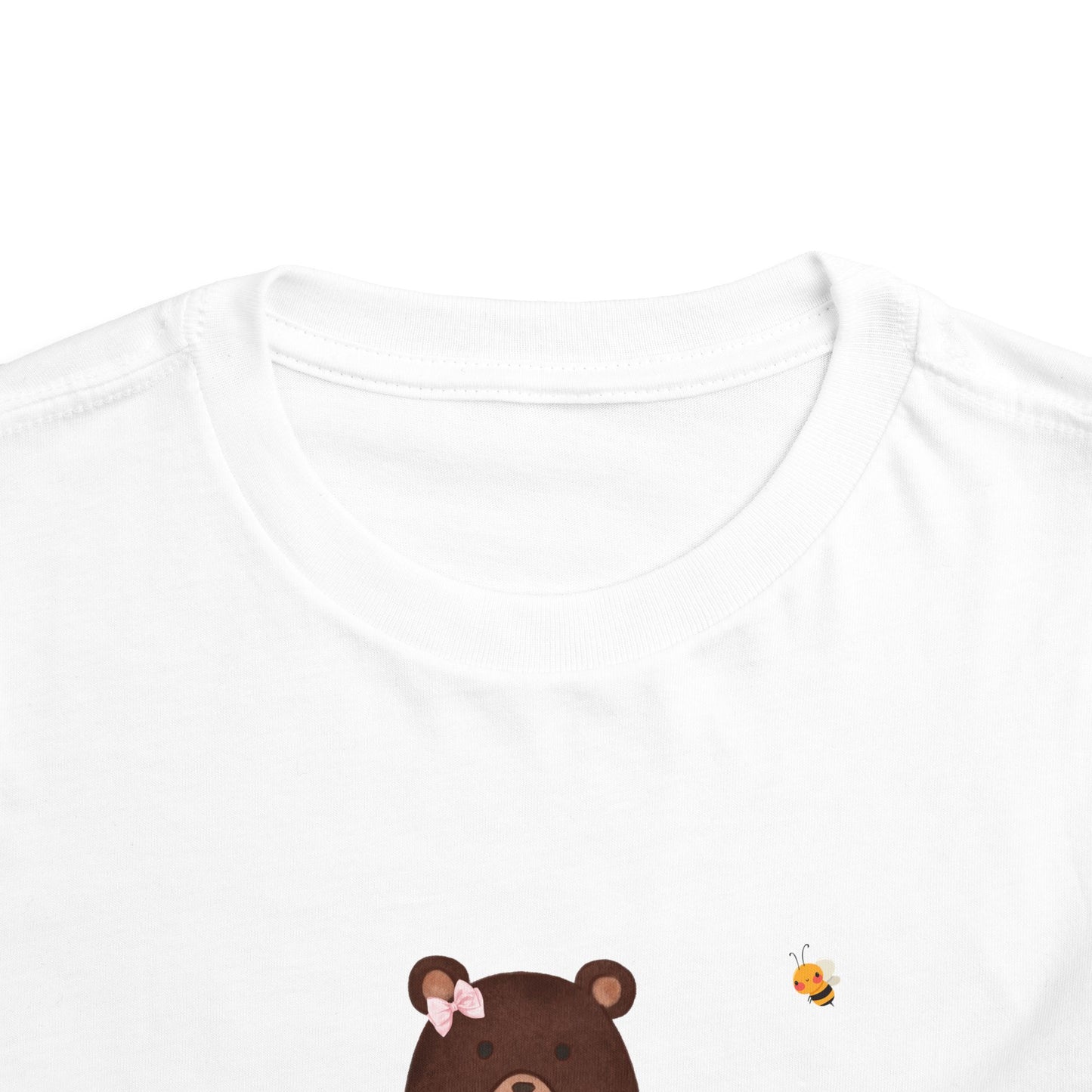Adorable Bear Toddler Tee, Cute Animal Shirt, Gift for Kids, Birthday Party Outfit, Nature Lover's Apparel