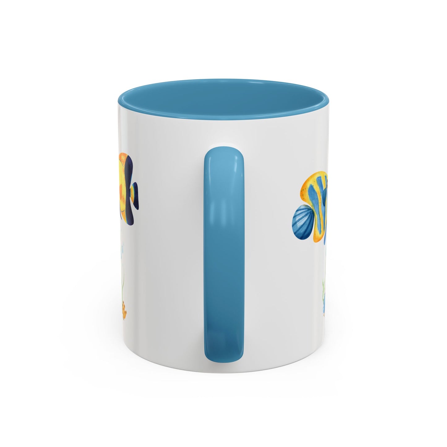 Two fish greet in underwater Coffee Mug